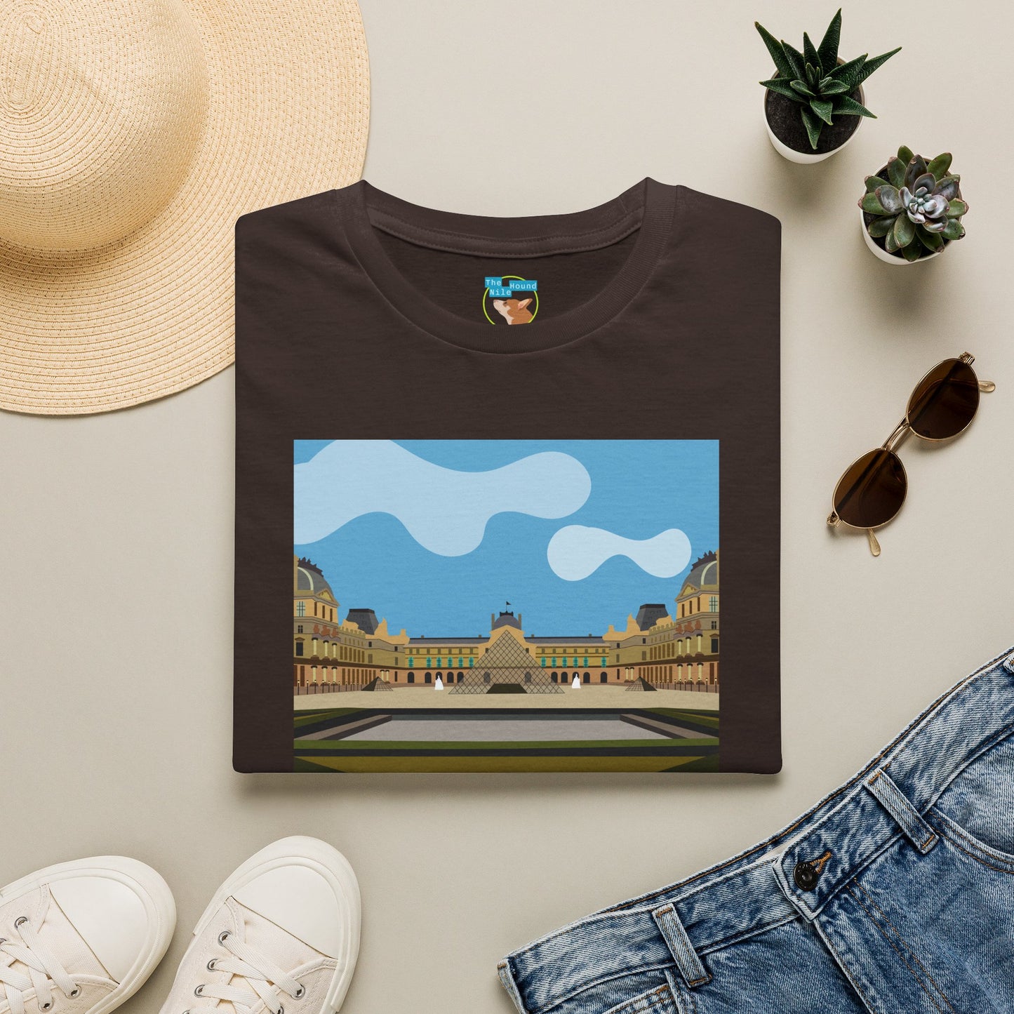 Vintage Louvre Travel Tee