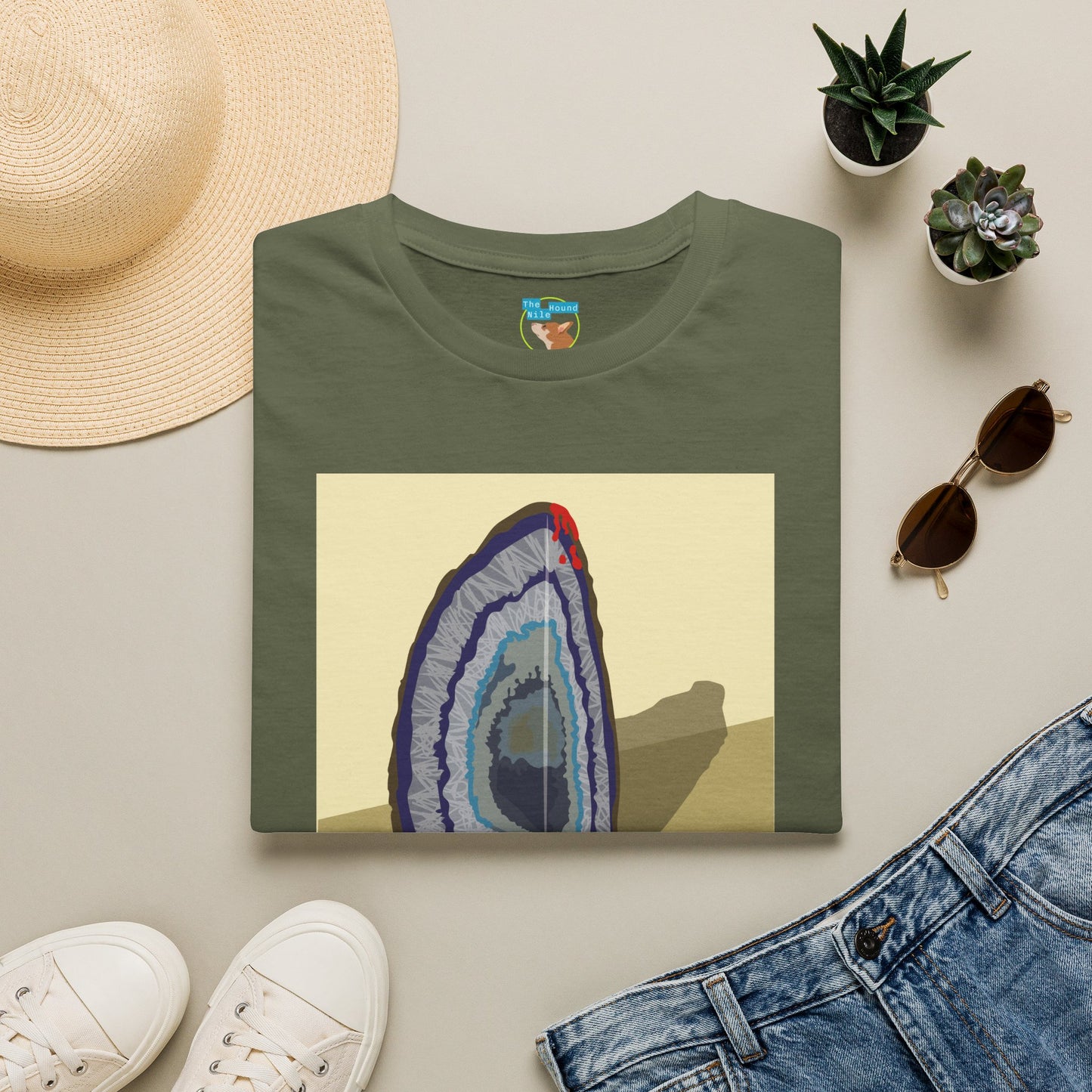 Rock of Cane Graphic T-Shirt — Abstract Art Tee