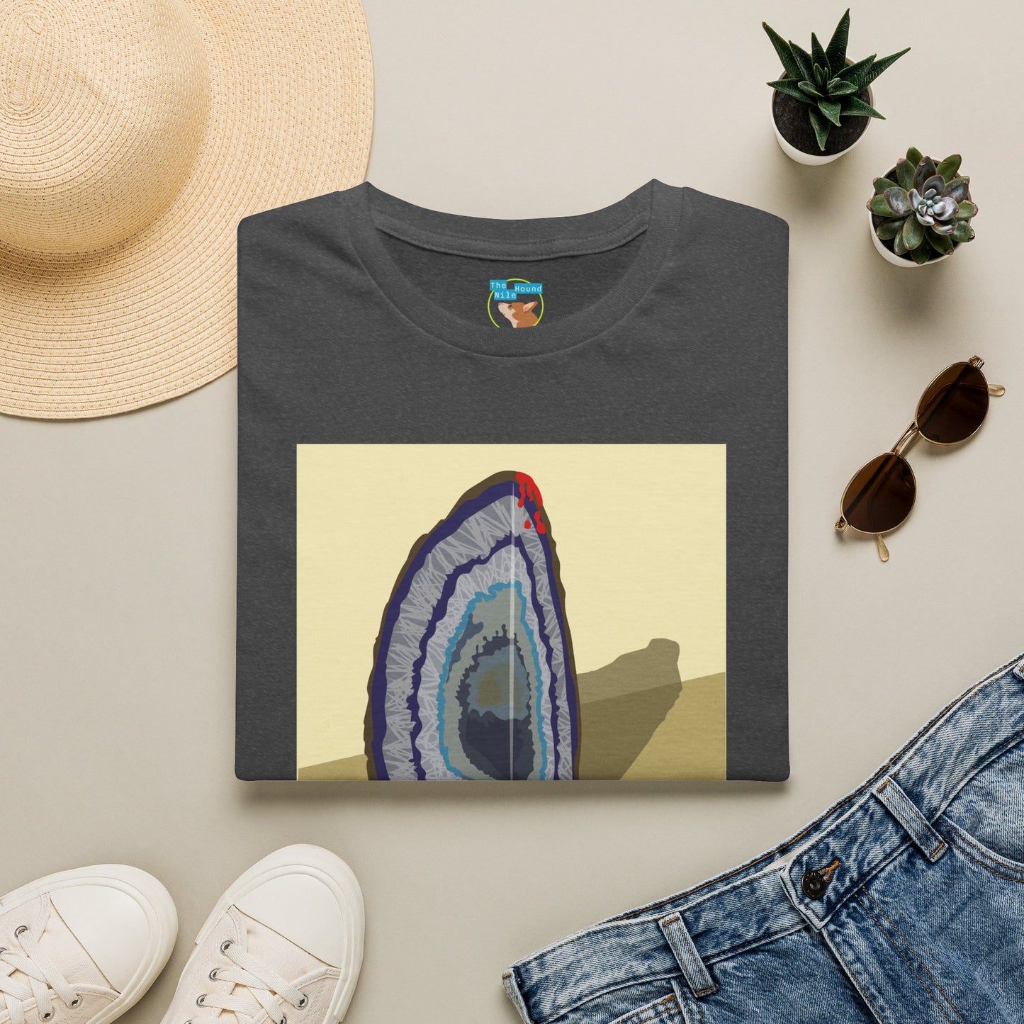 Rock of Cane Graphic T-Shirt — Abstract Art Tee