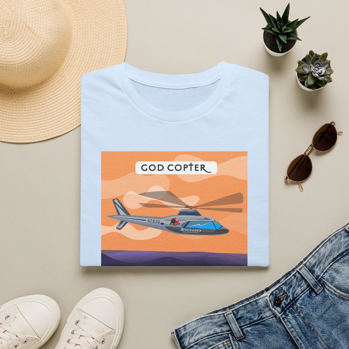 "God Copter" - Graphic Tee