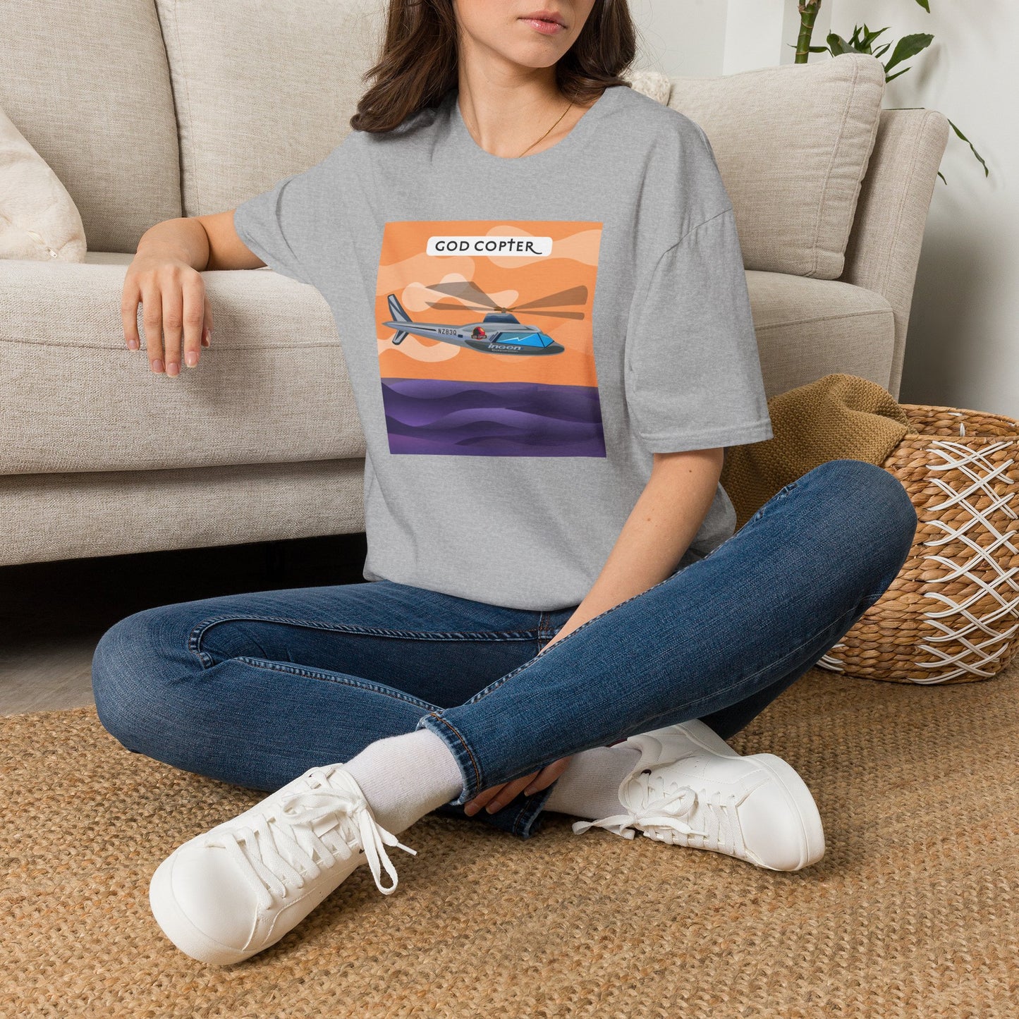 "God Copter" - Graphic Tee