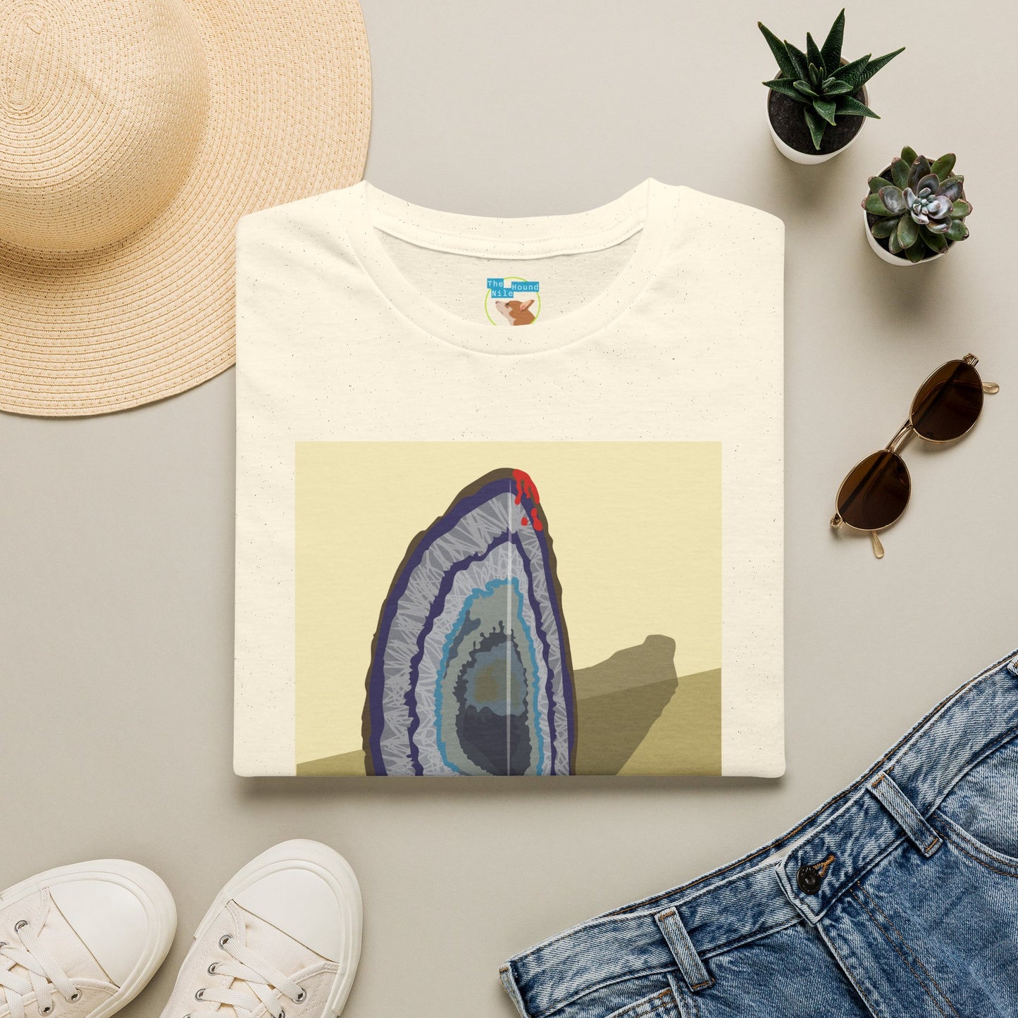 Rock of Cane Graphic T-Shirt — Abstract Art Tee