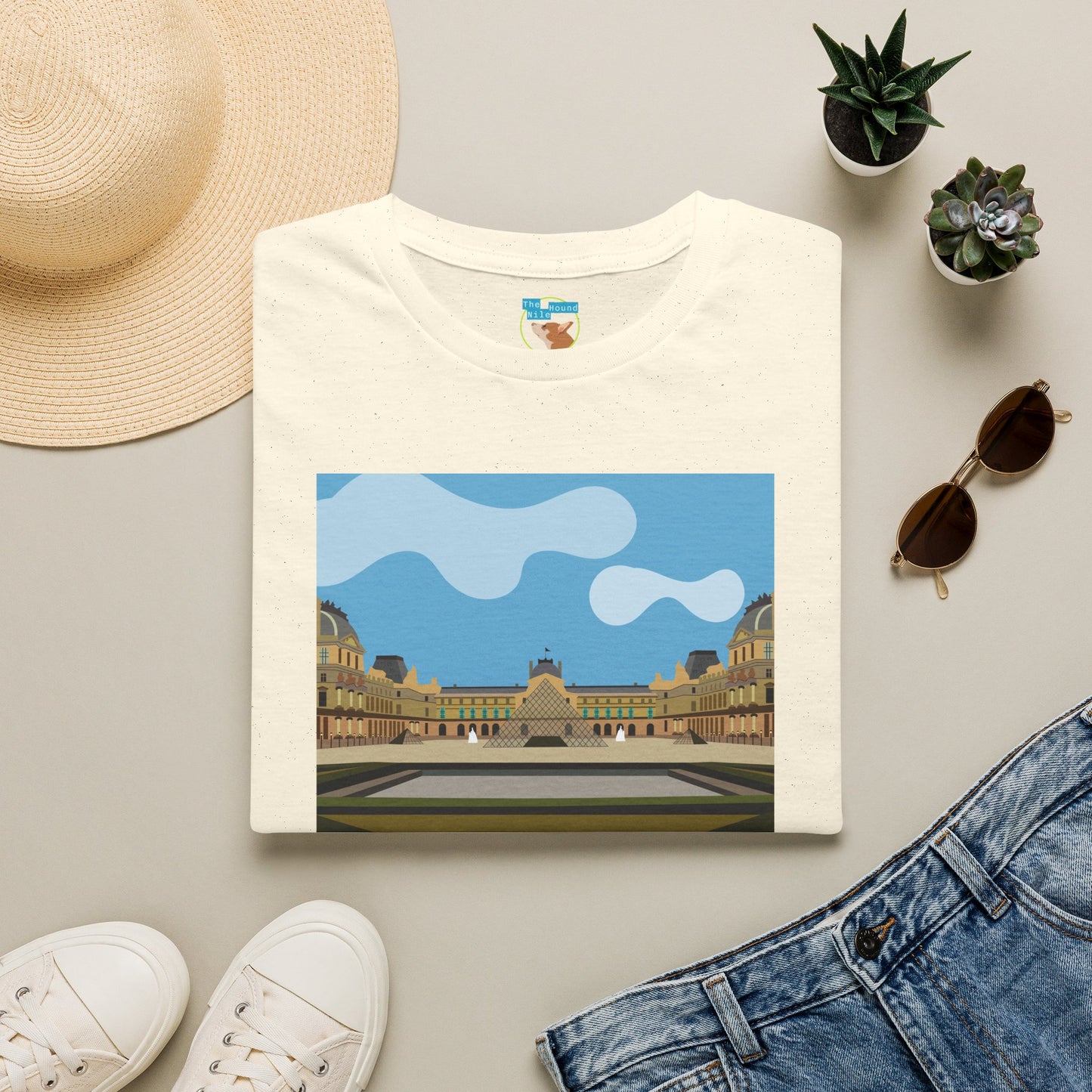 Vintage Louvre Travel Tee