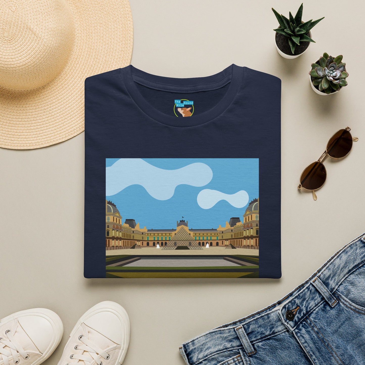 Vintage Louvre Travel Tee