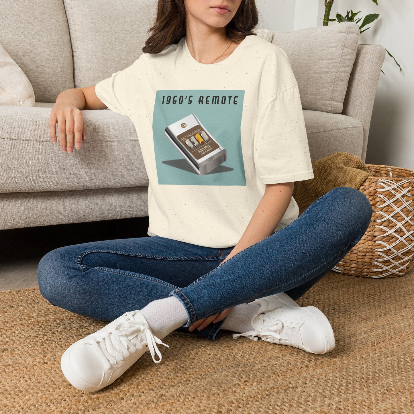 1960s Remote Vintage TV Remote T-Shirt — Retro Electronics Tee