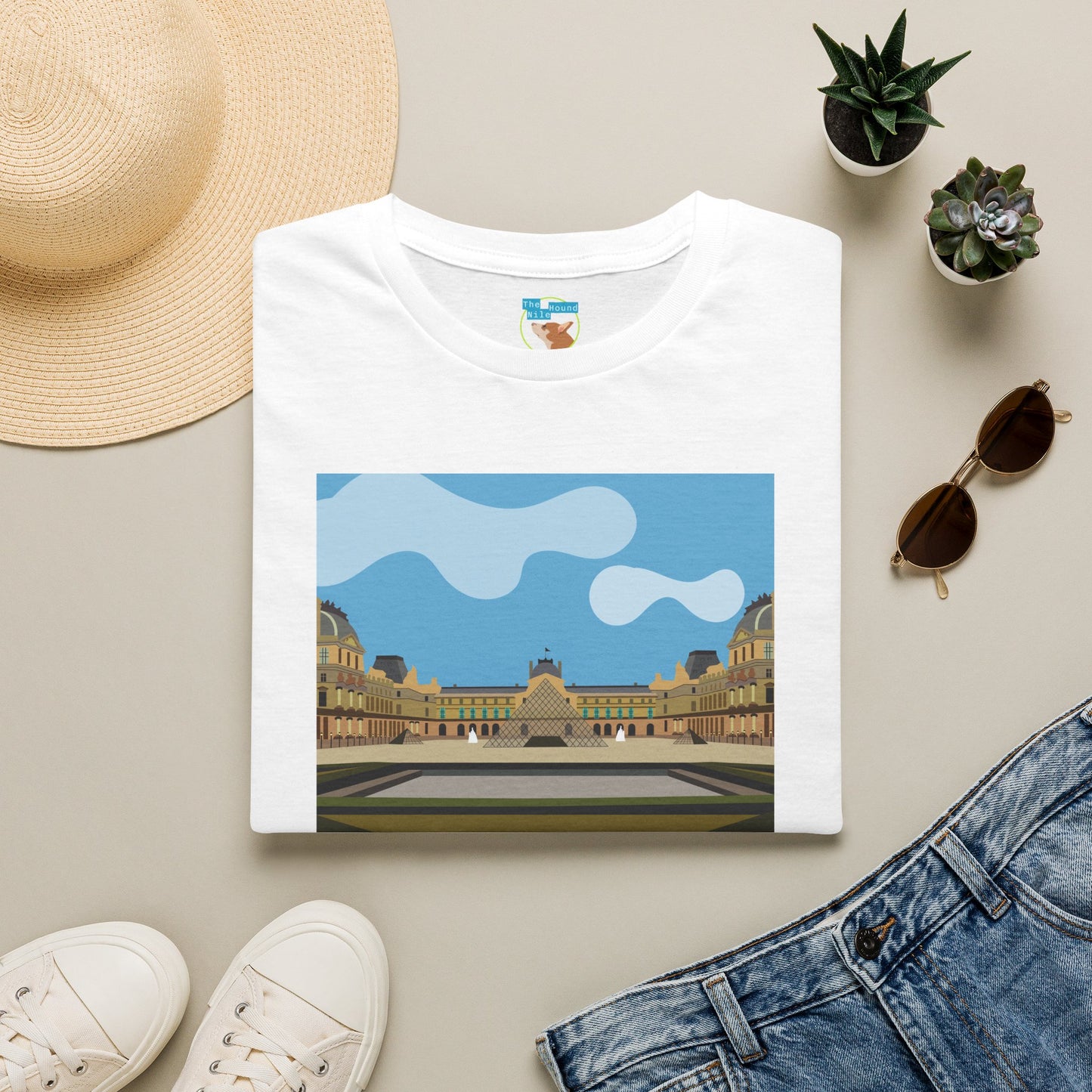 Vintage Louvre Travel Tee