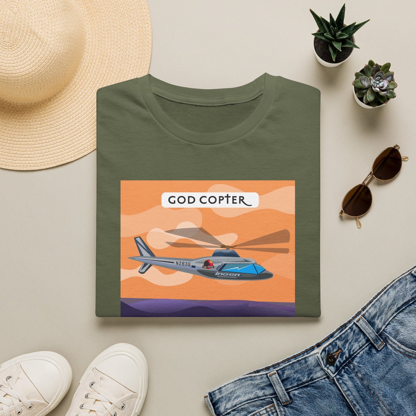 "God Copter" - Graphic Tee