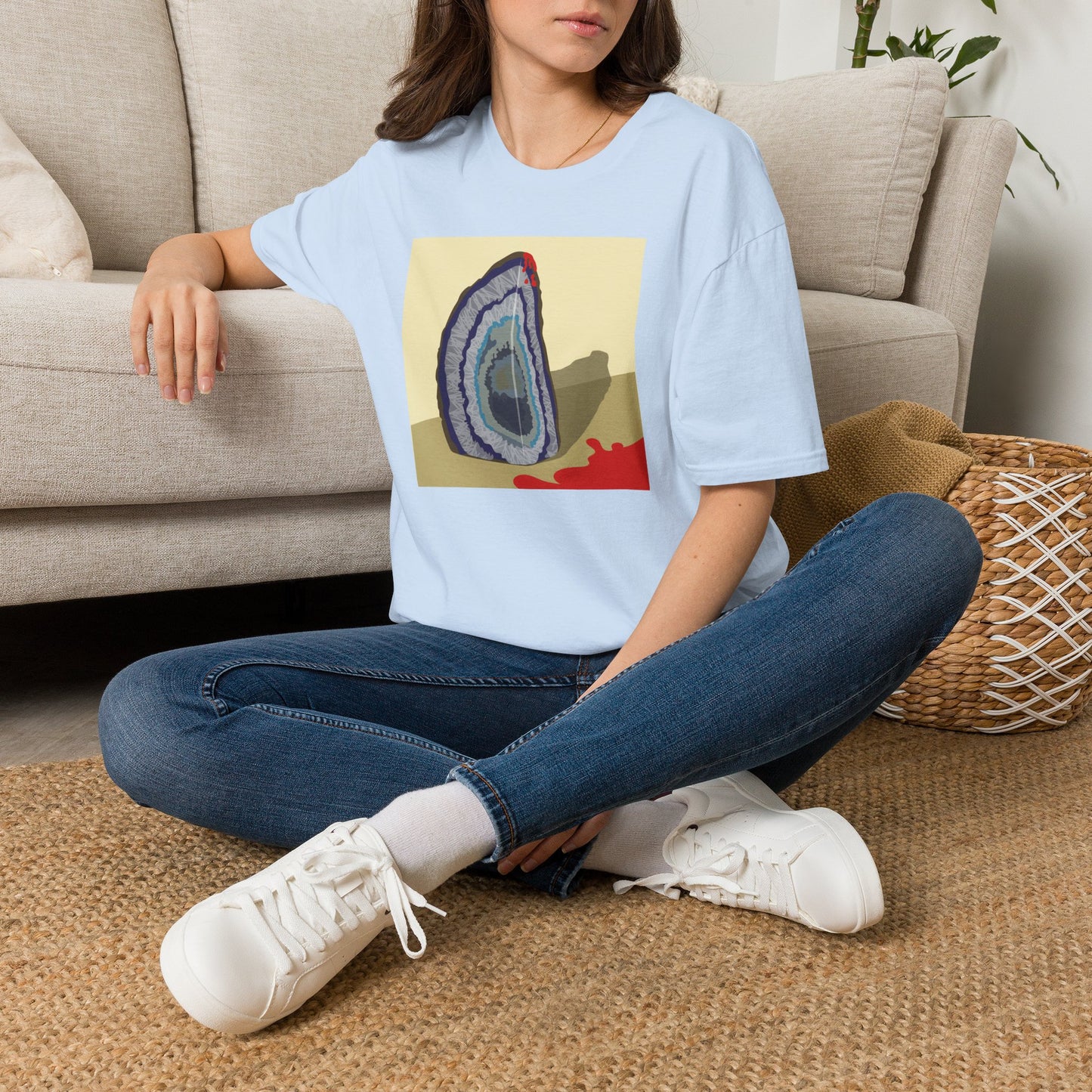 Rock of Cane Graphic T-Shirt — Abstract Art Tee