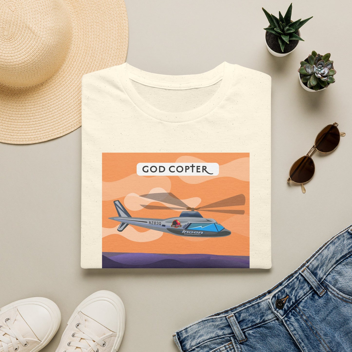 "God Copter" - Graphic Tee