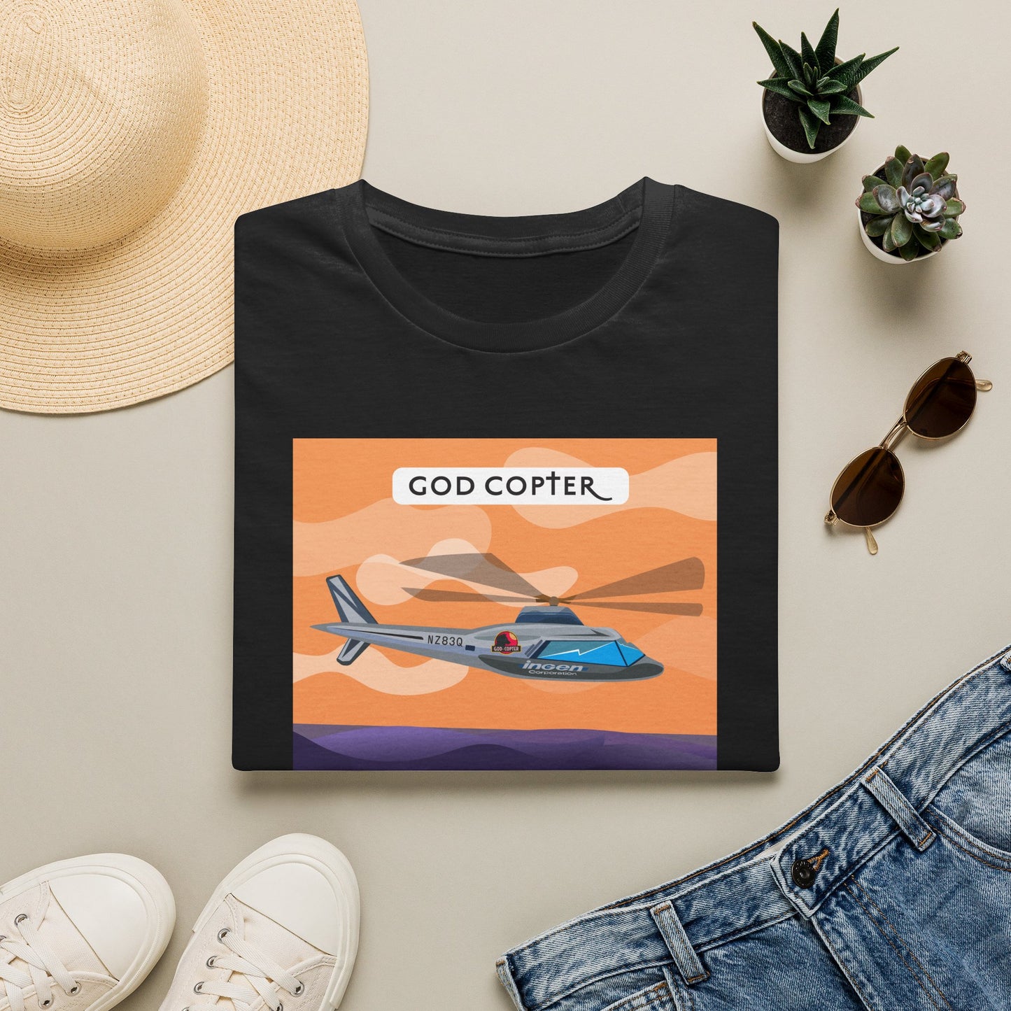 "God Copter" - Graphic Tee