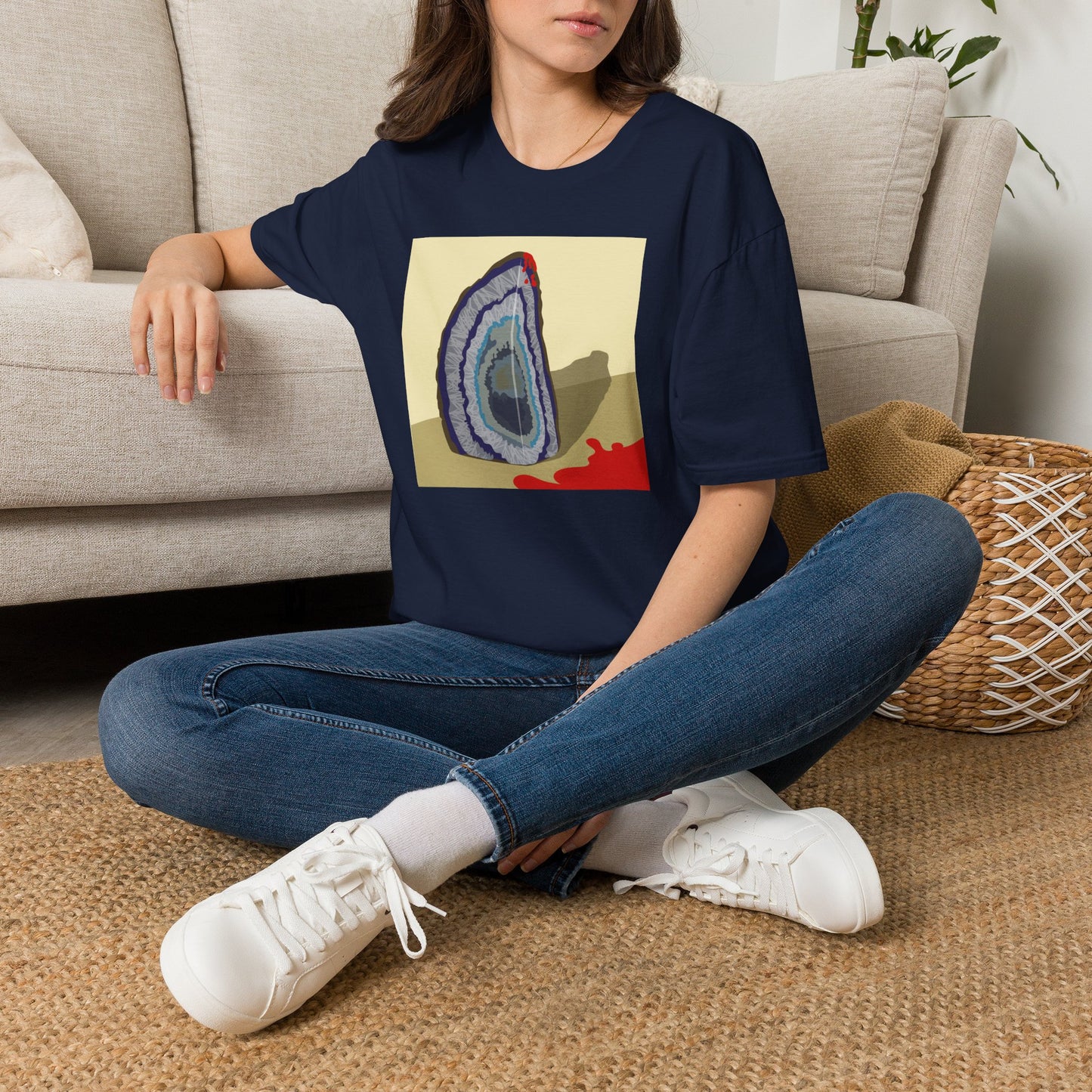 Rock of Cane Graphic T-Shirt — Abstract Art Tee