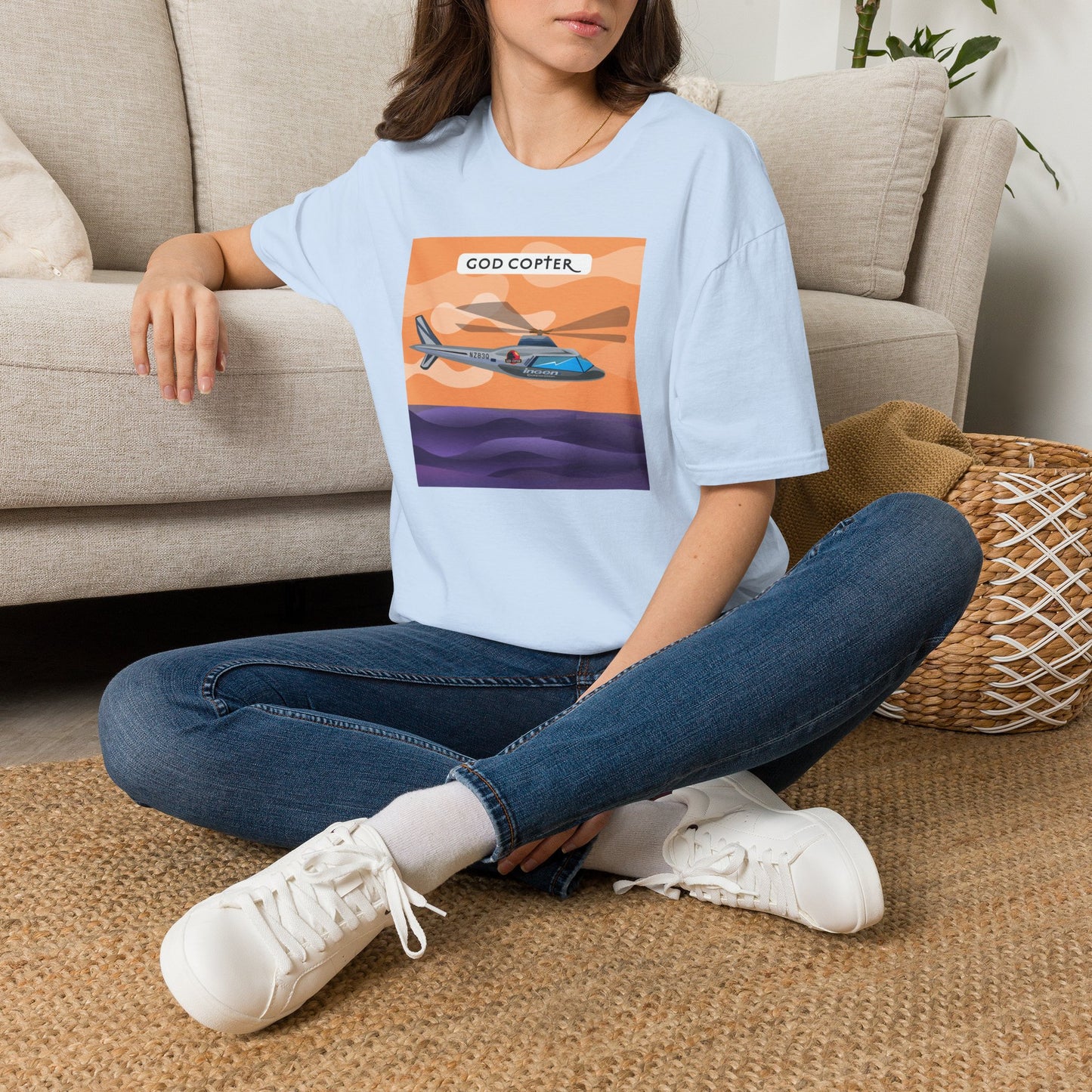 "God Copter" - Graphic Tee