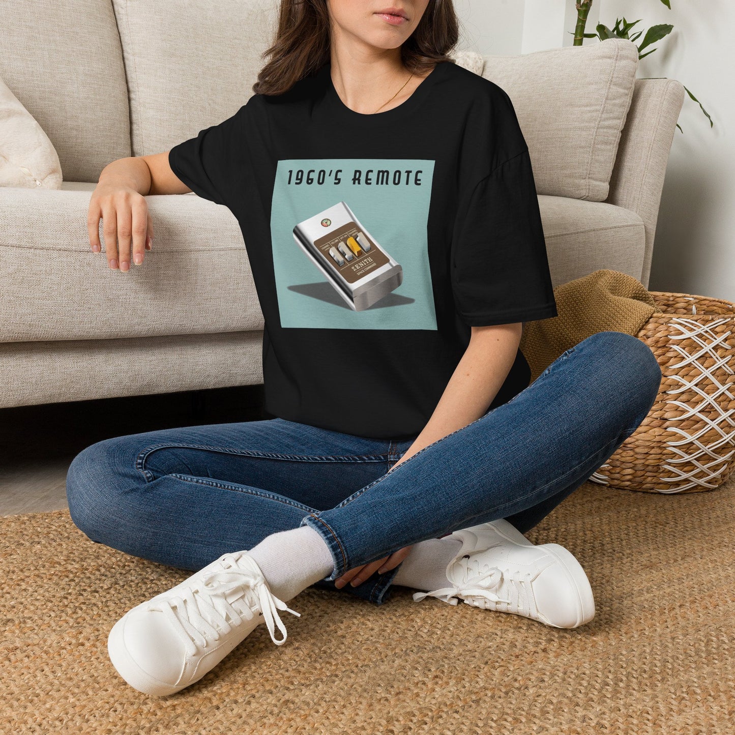 1960s Remote Vintage TV Remote T-Shirt — Retro Electronics Tee