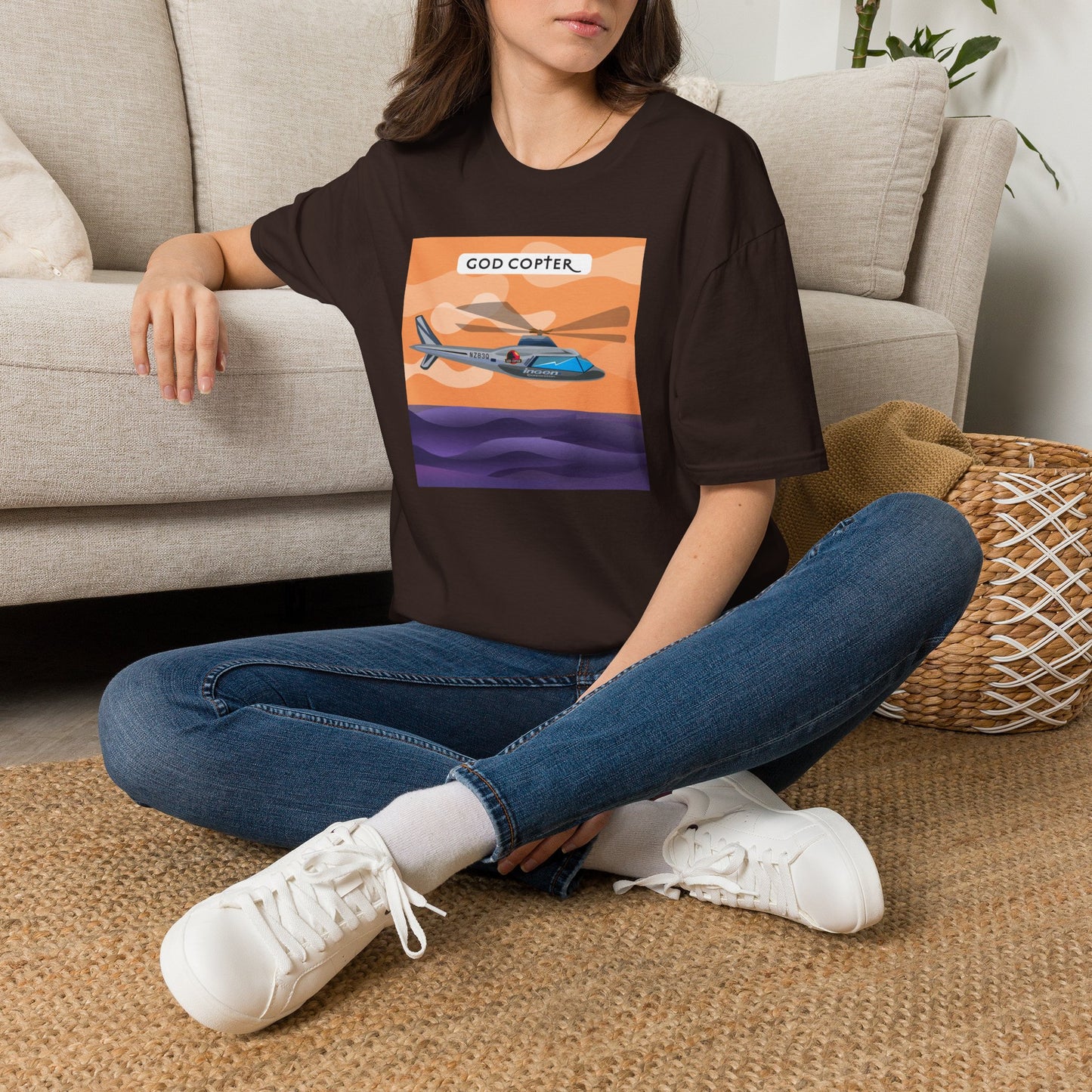 "God Copter" - Graphic Tee