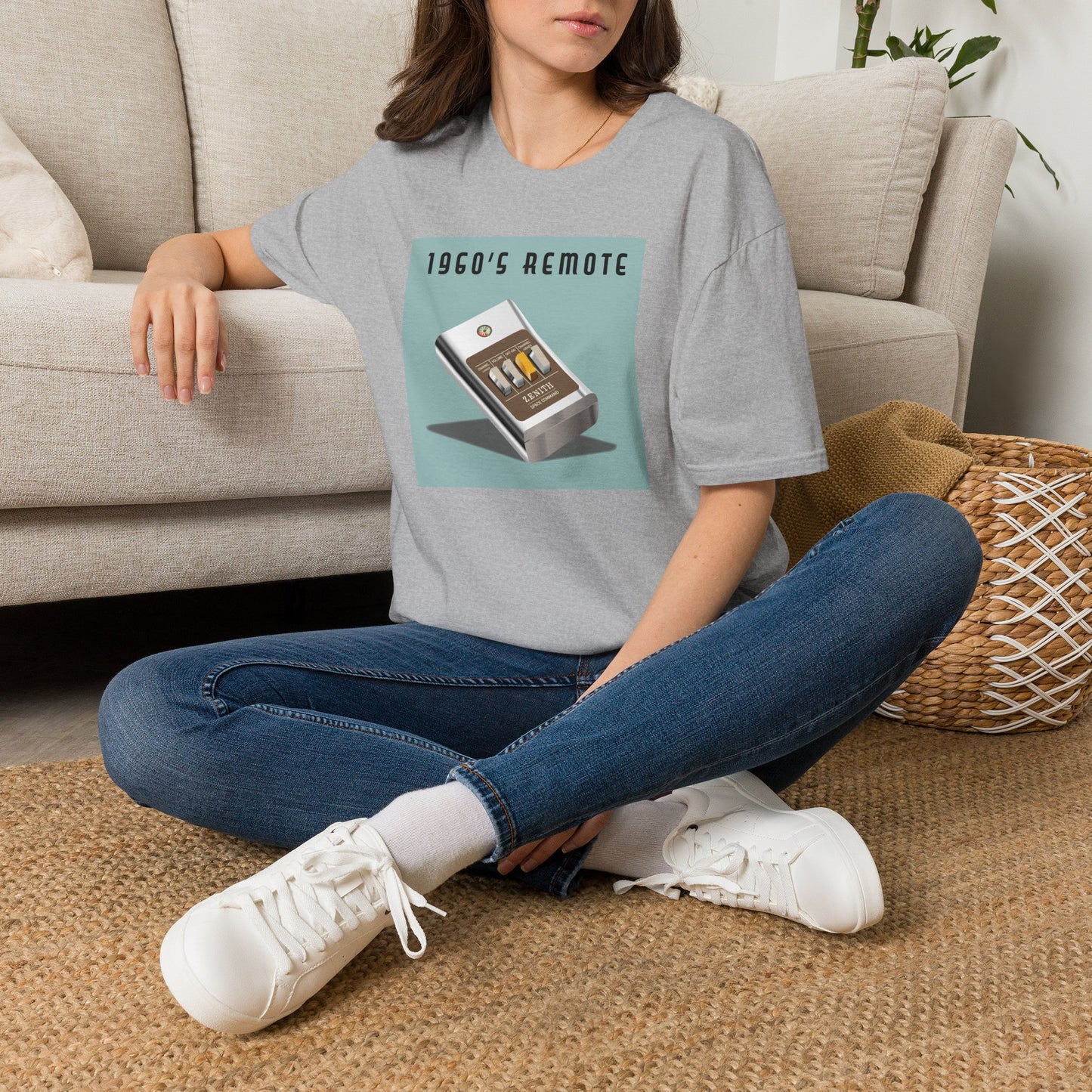 1960s Remote Vintage TV Remote T-Shirt — Retro Electronics Tee