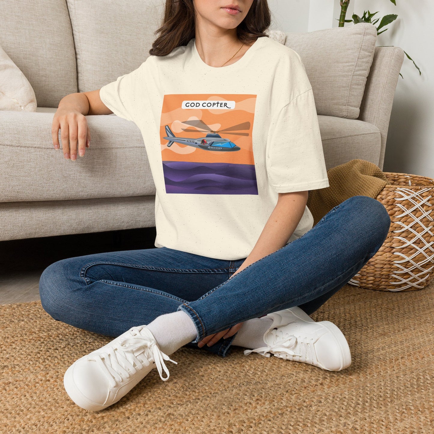 "God Copter" - Graphic Tee