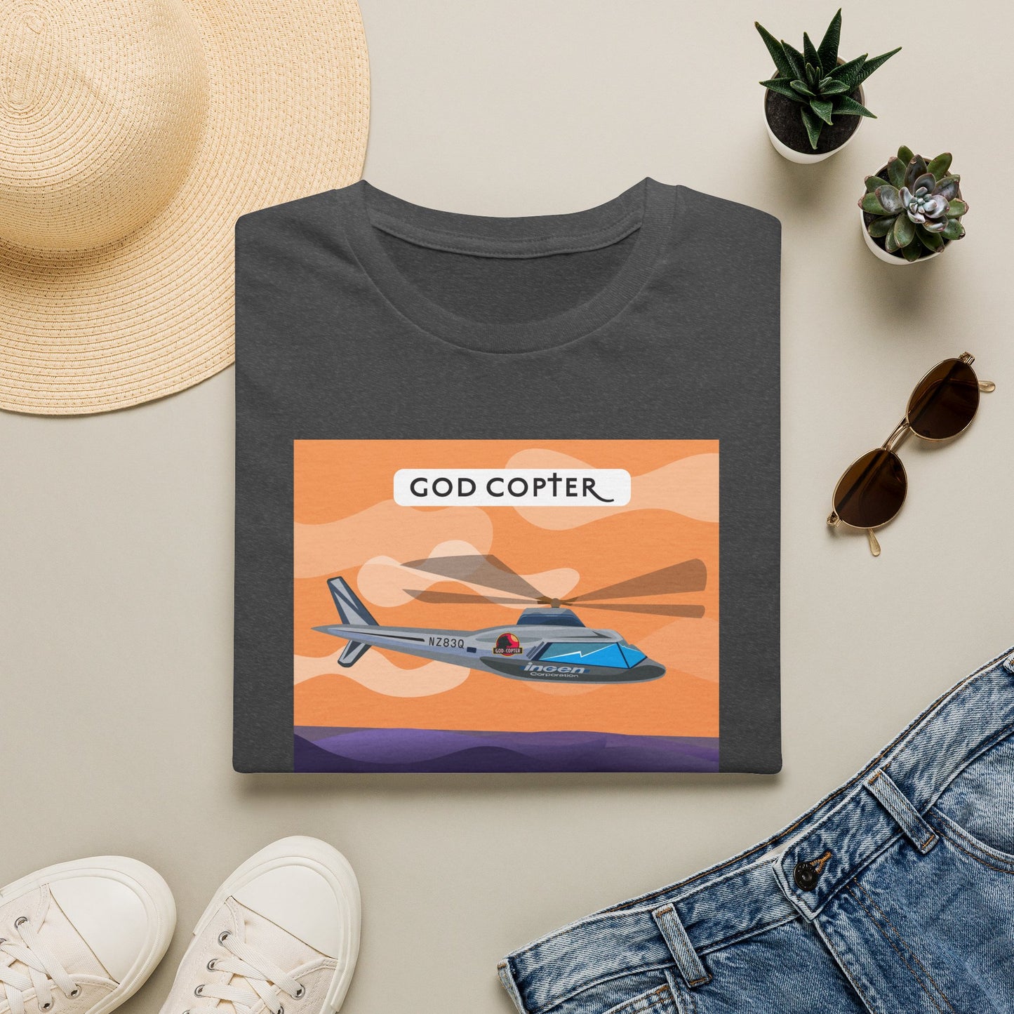 "God Copter" - Graphic Tee