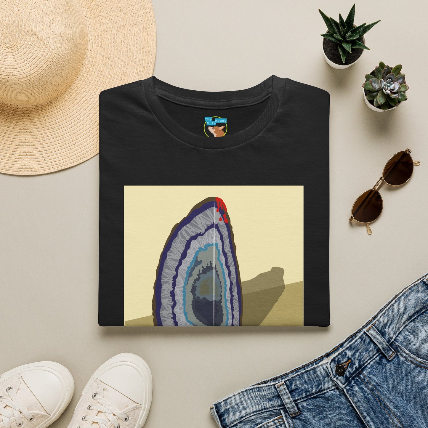 Rock of Cane Graphic T-Shirt — Abstract Art Tee