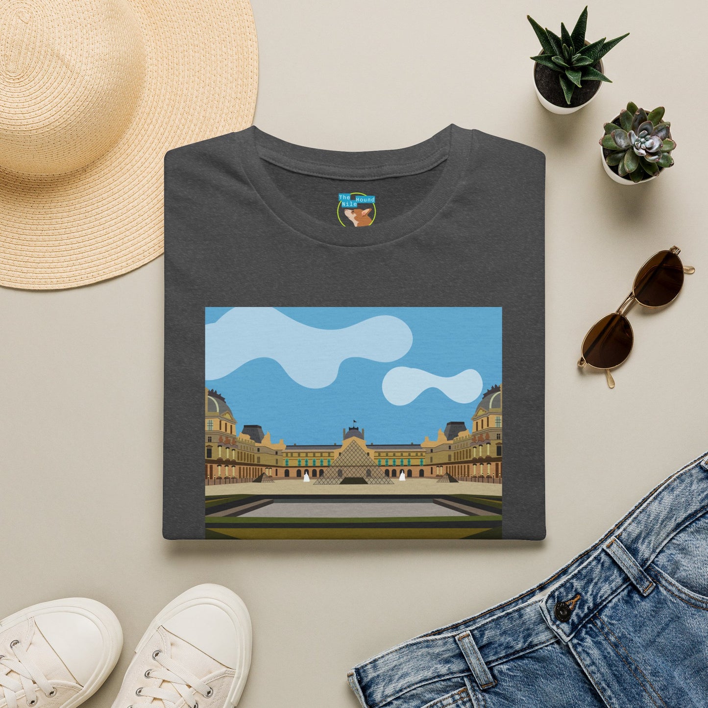 Vintage Louvre Travel Tee