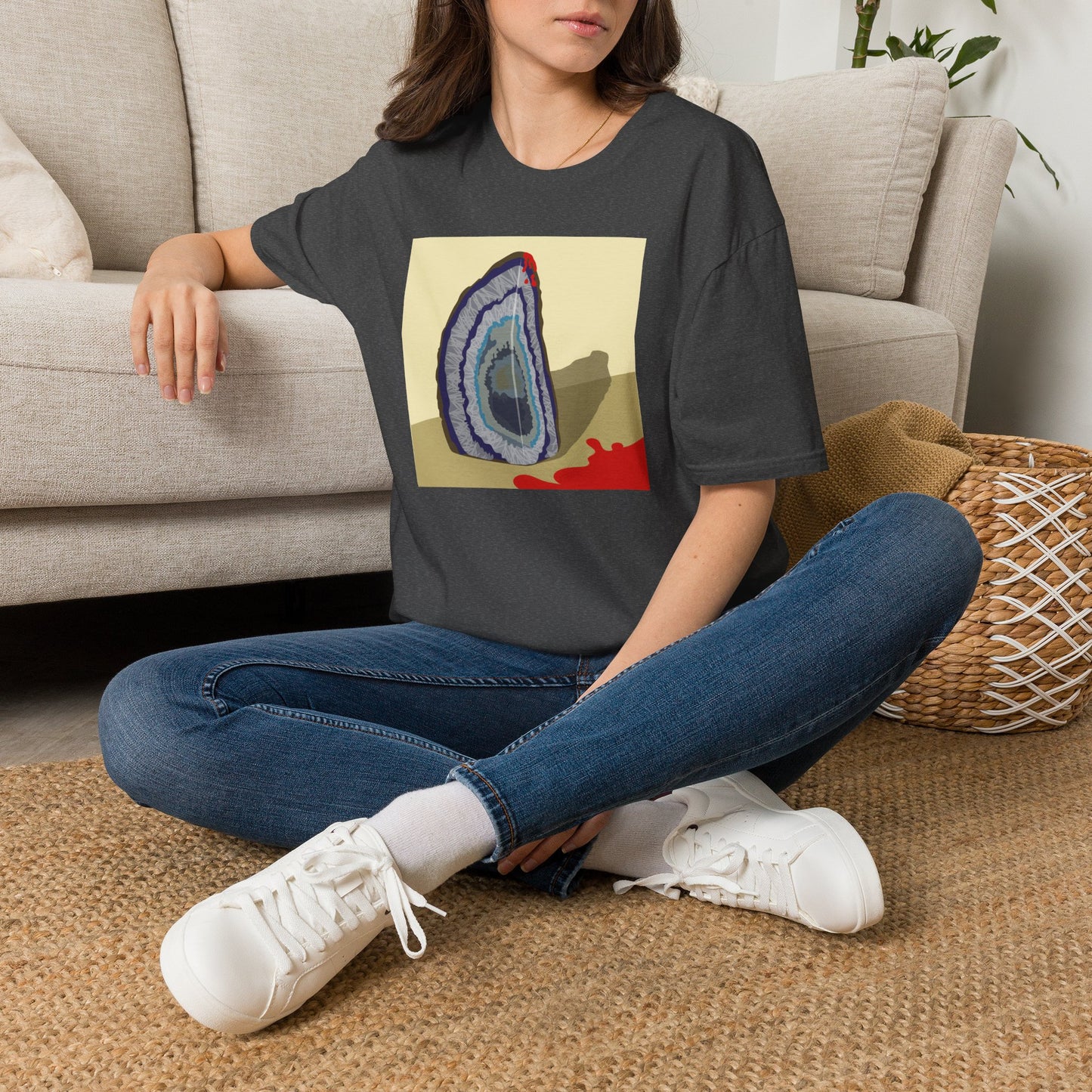 Rock of Cane Graphic T-Shirt — Abstract Art Tee