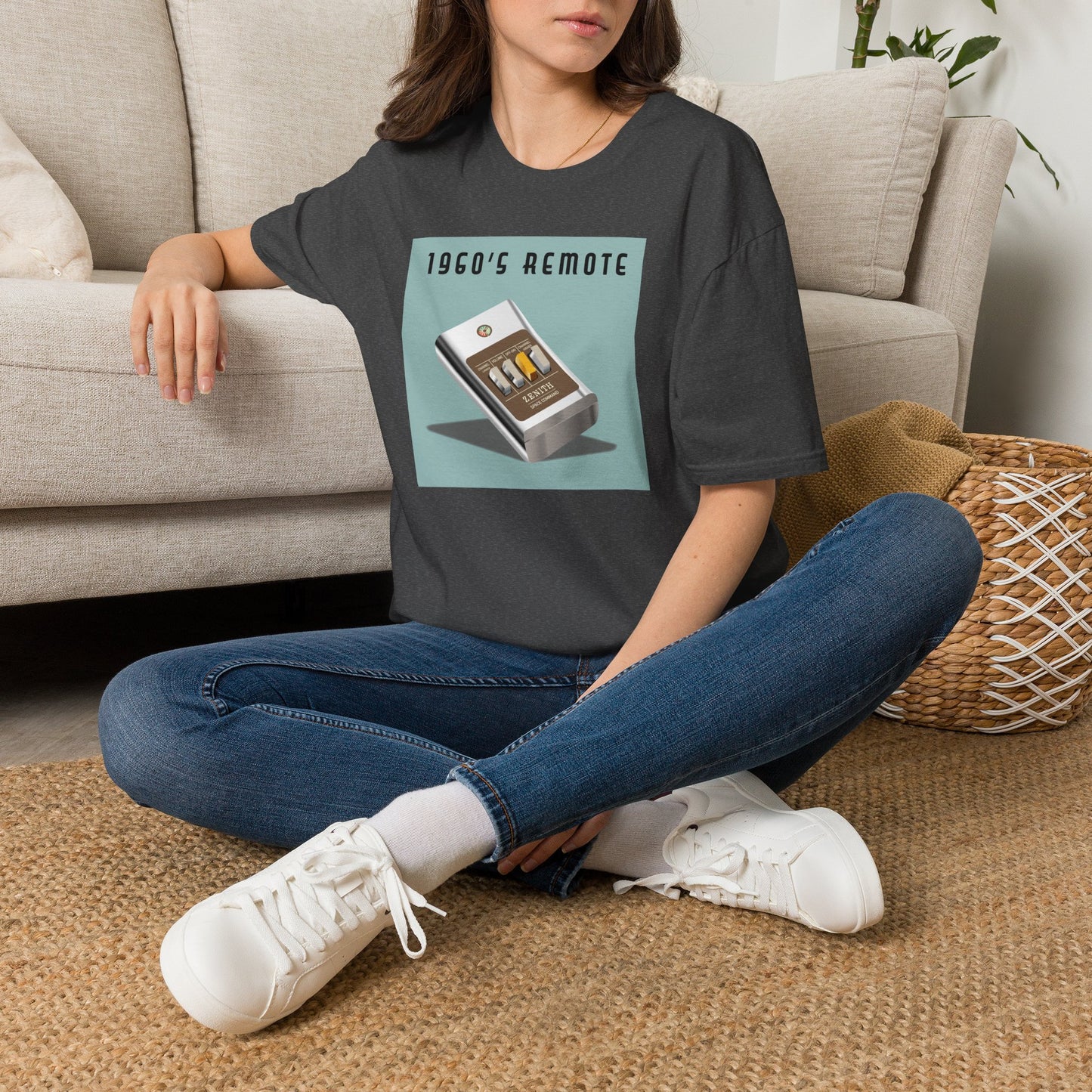 1960s Remote Vintage TV Remote T-Shirt — Retro Electronics Tee
