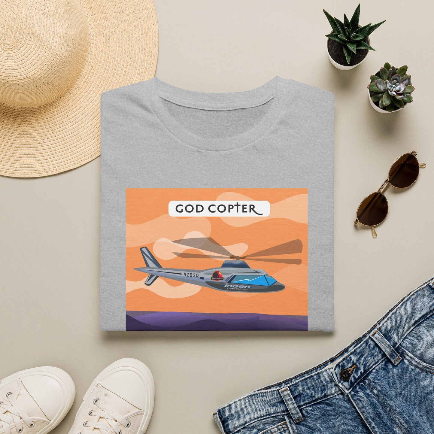 "God Copter" - Graphic Tee