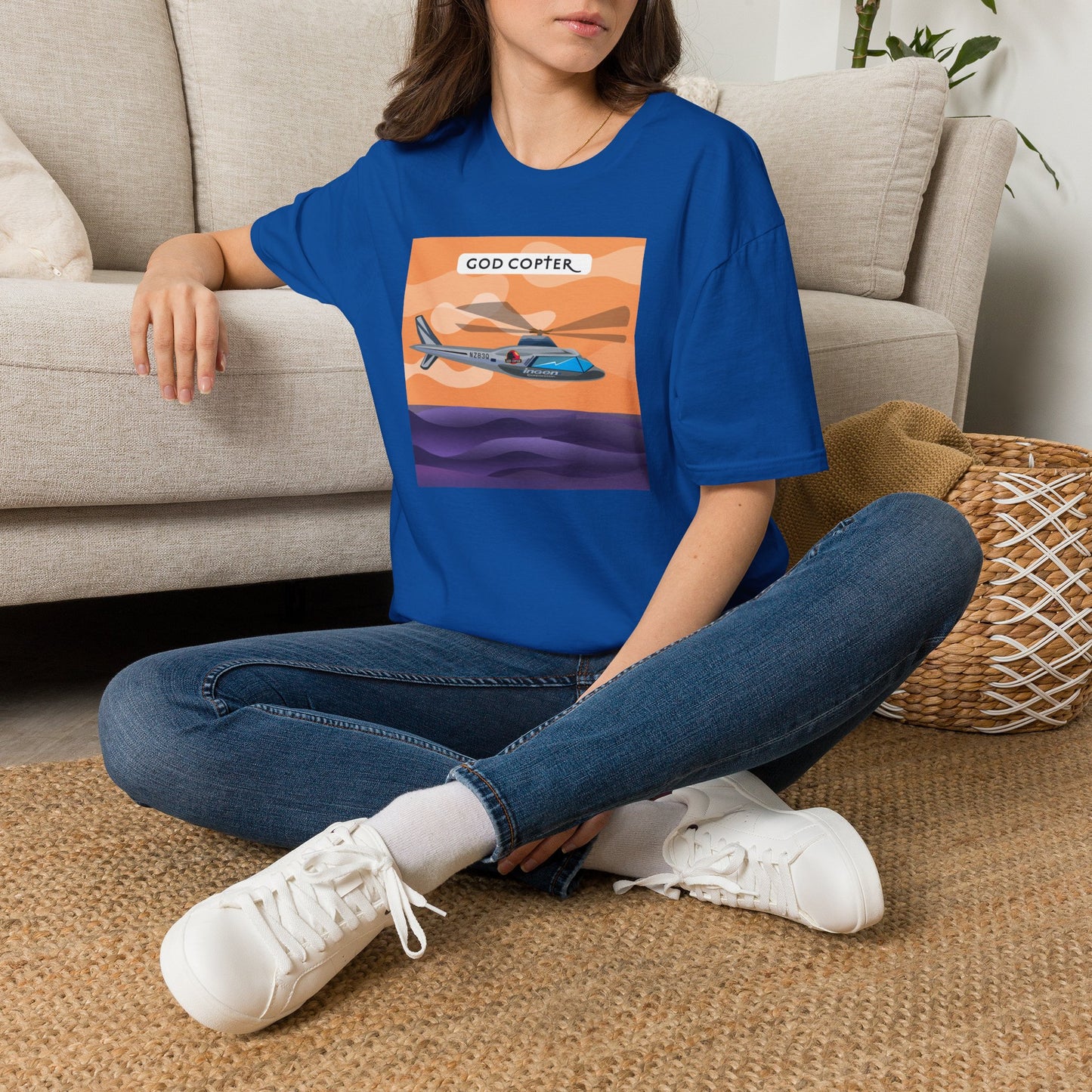 "God Copter" - Graphic Tee