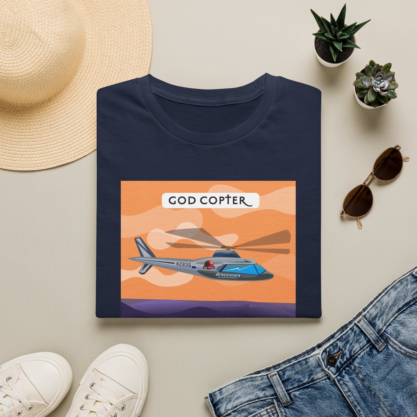 "God Copter" - Graphic Tee