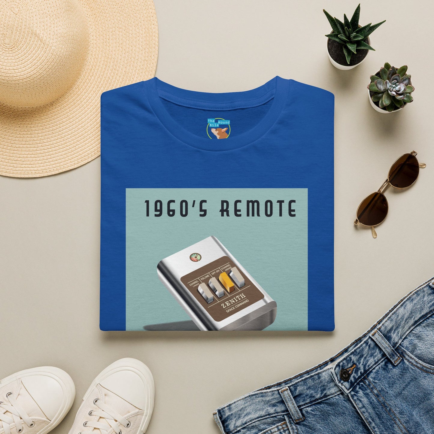 1960s Remote Vintage TV Remote T-Shirt — Retro Electronics Tee