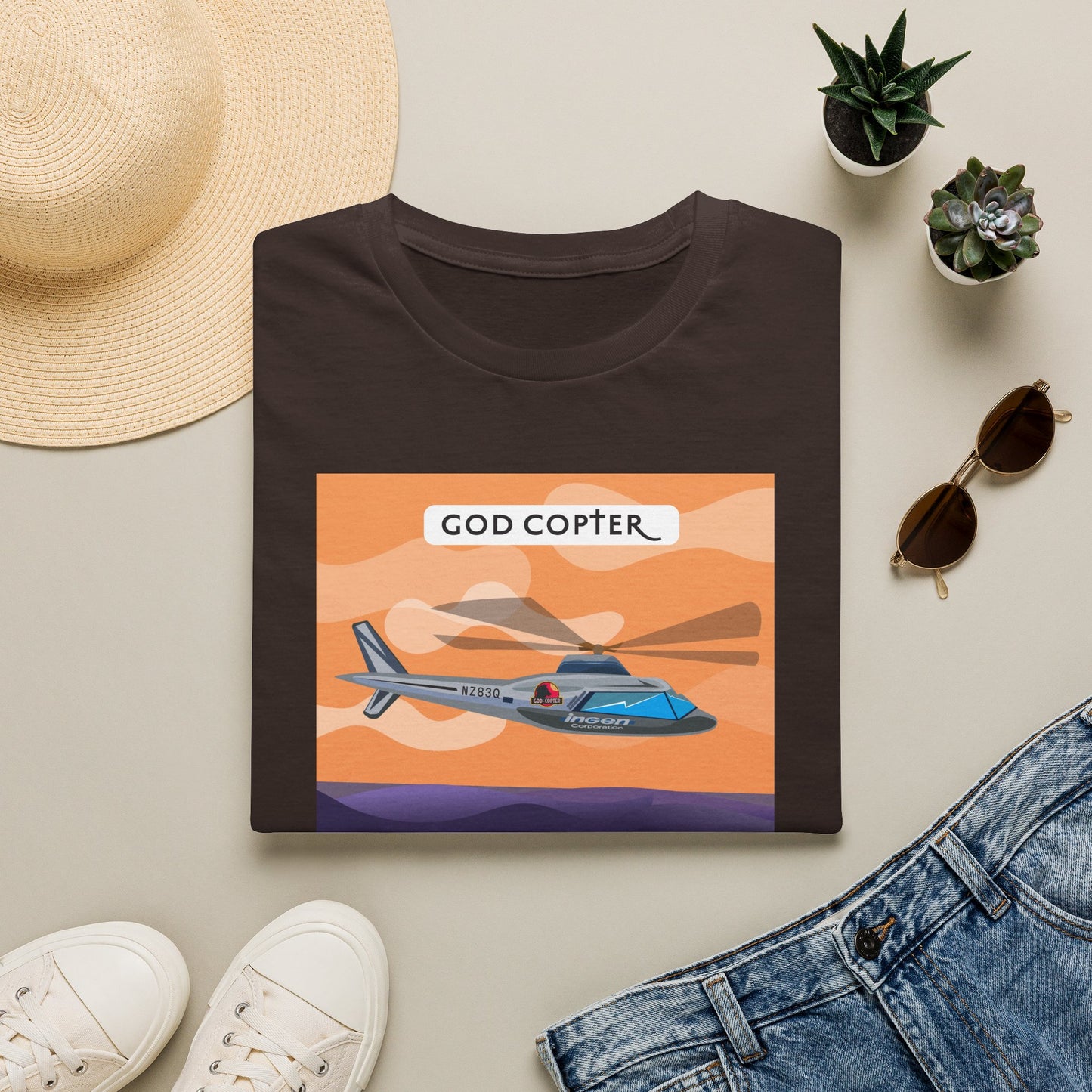 "God Copter" - Graphic Tee