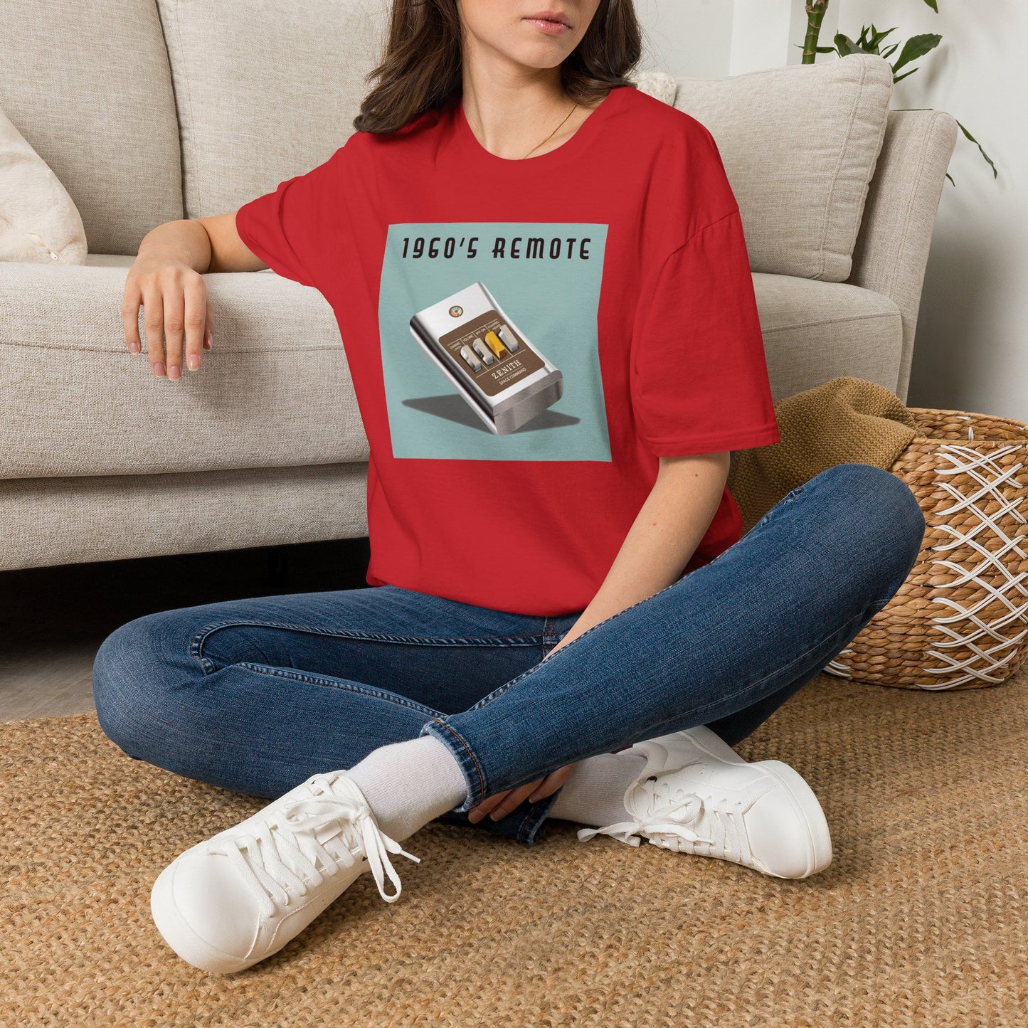 1960s Remote Vintage TV Remote T-Shirt — Retro Electronics Tee