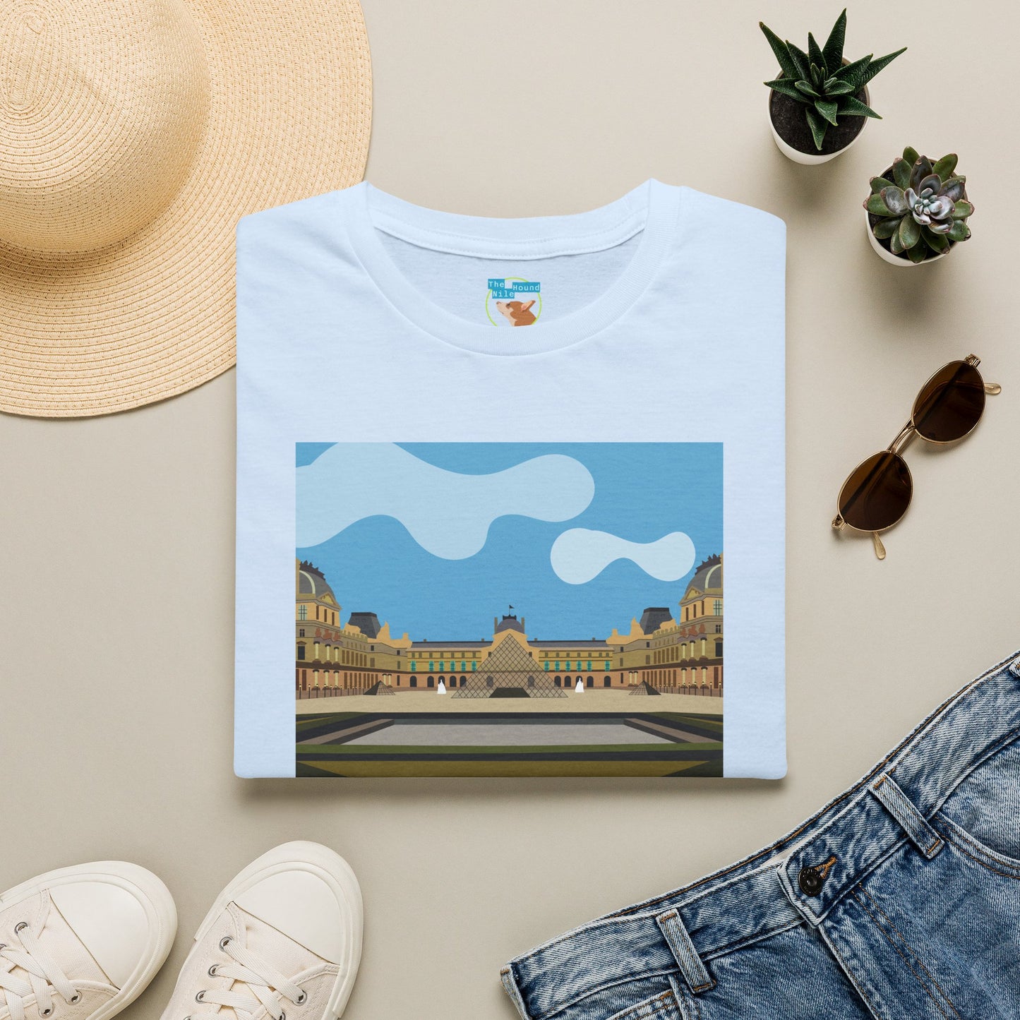 Vintage Louvre Travel Tee