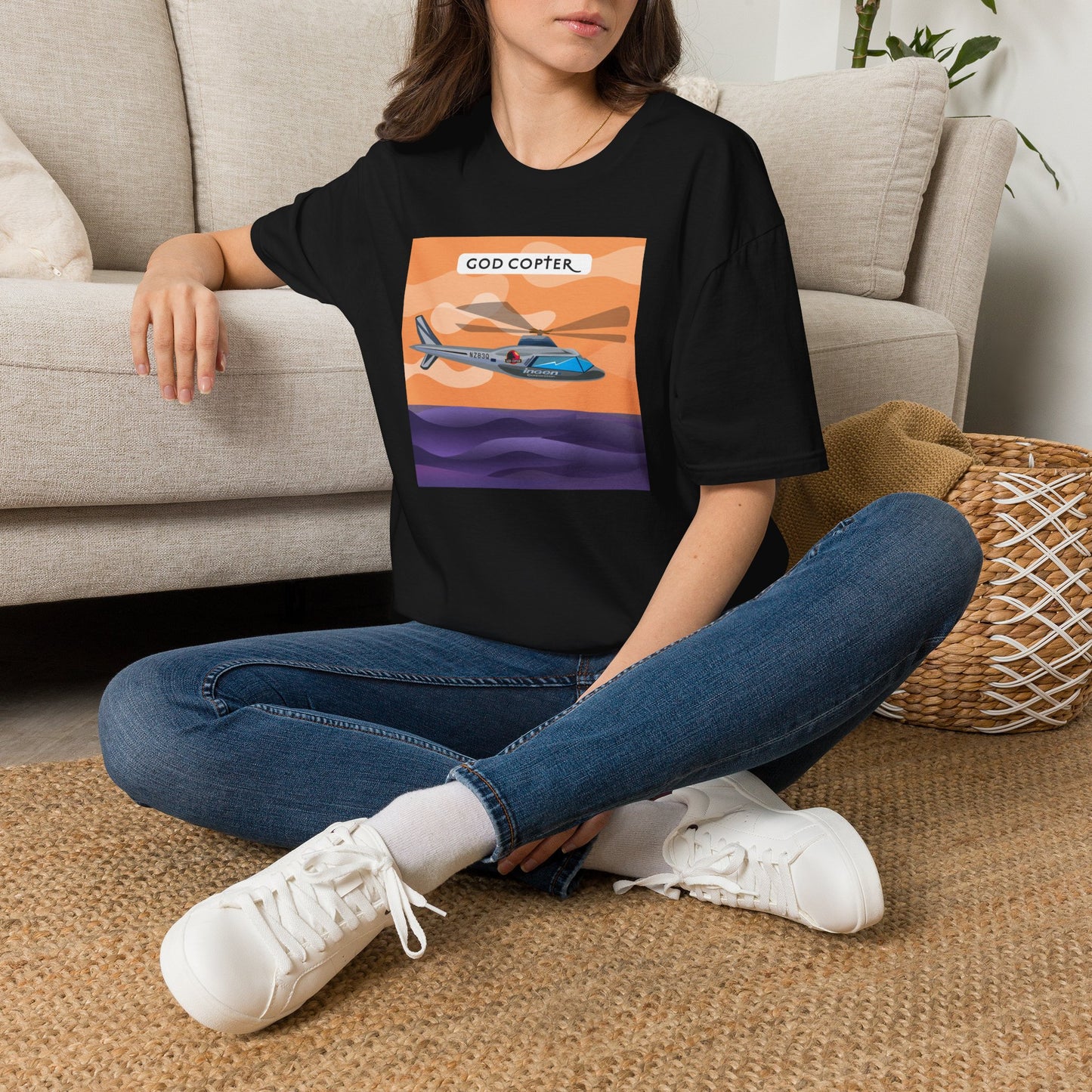 "God Copter" - Graphic Tee