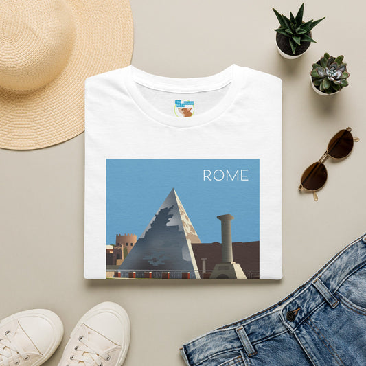 Vintage Pyramid & Ruins Graphic T-Shirt