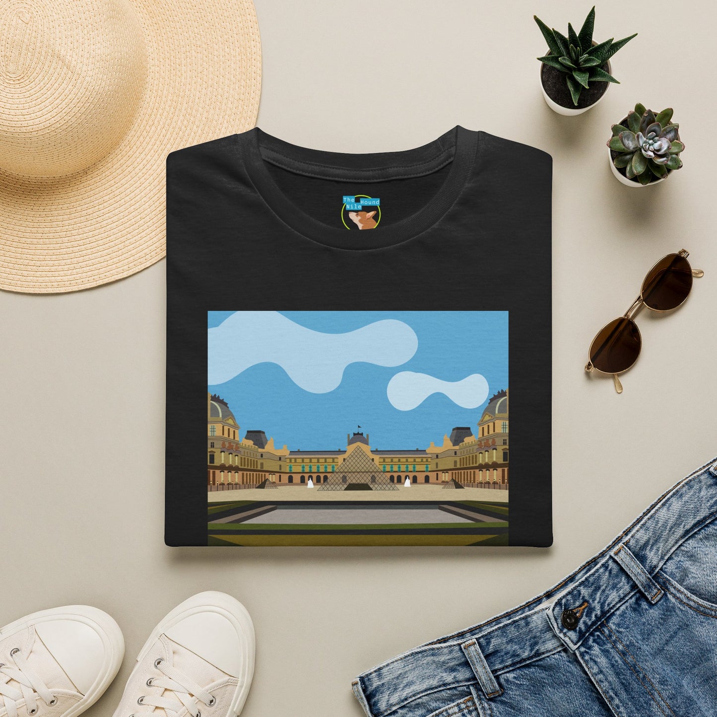 Vintage Louvre Travel Tee