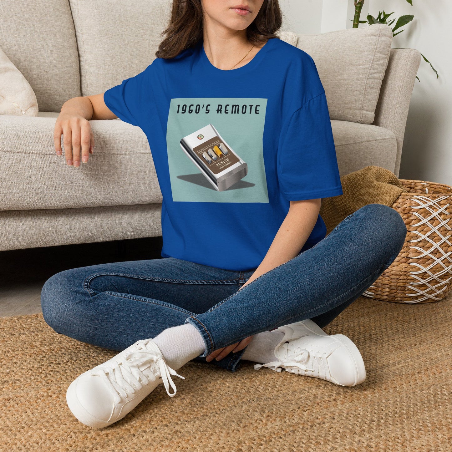 1960s Remote Vintage TV Remote T-Shirt — Retro Electronics Tee