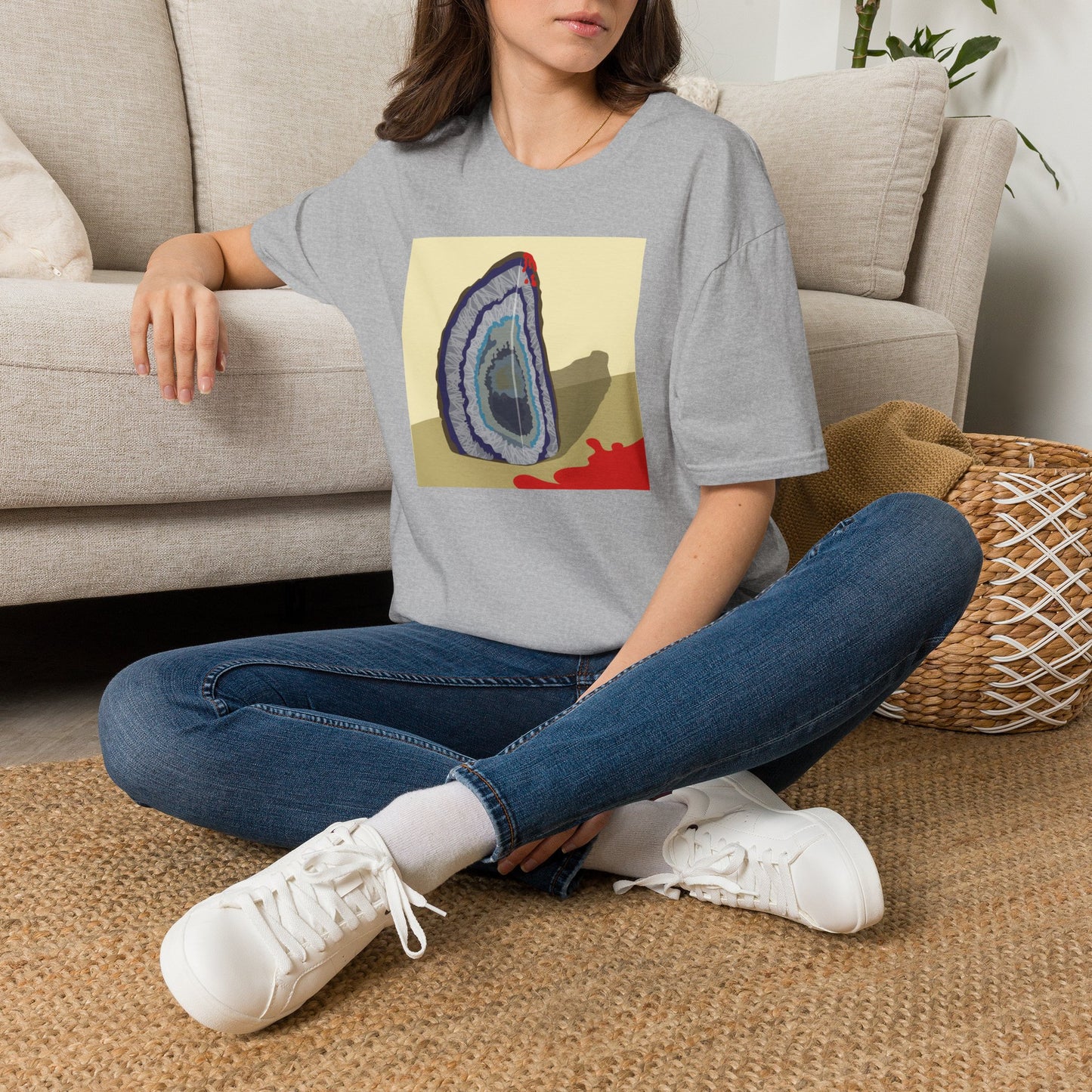 Rock of Cane Graphic T-Shirt — Abstract Art Tee