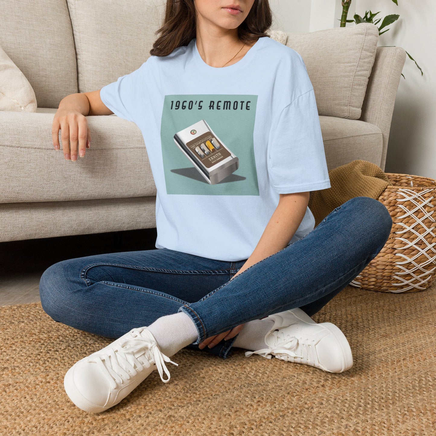 1960s Remote Vintage TV Remote T-Shirt — Retro Electronics Tee