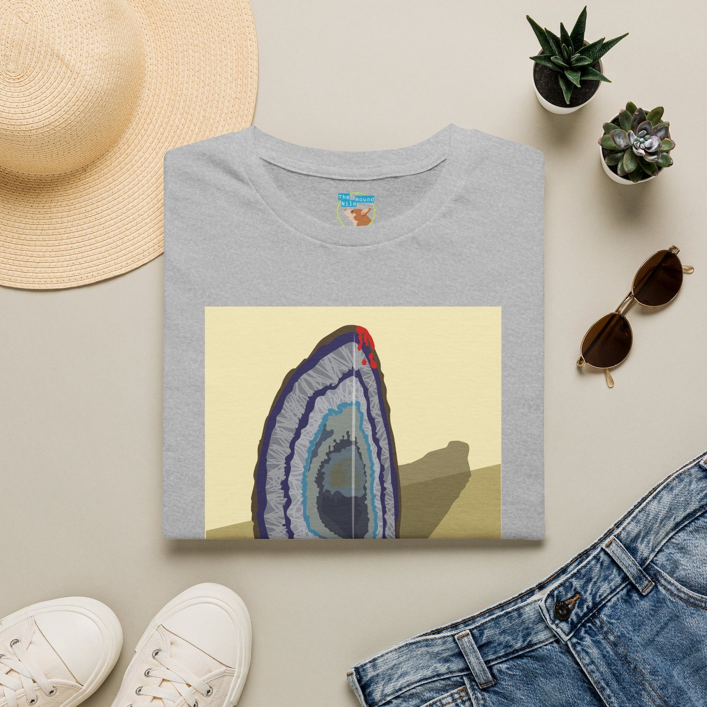 Rock of Cane Graphic T-Shirt — Abstract Art Tee