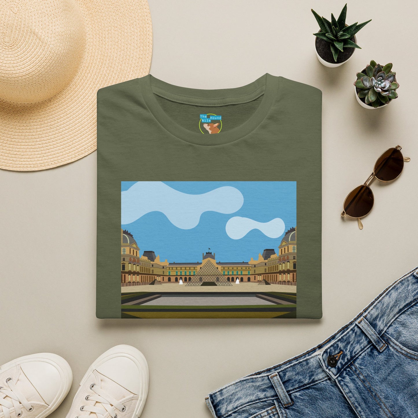 Vintage Louvre Travel Tee