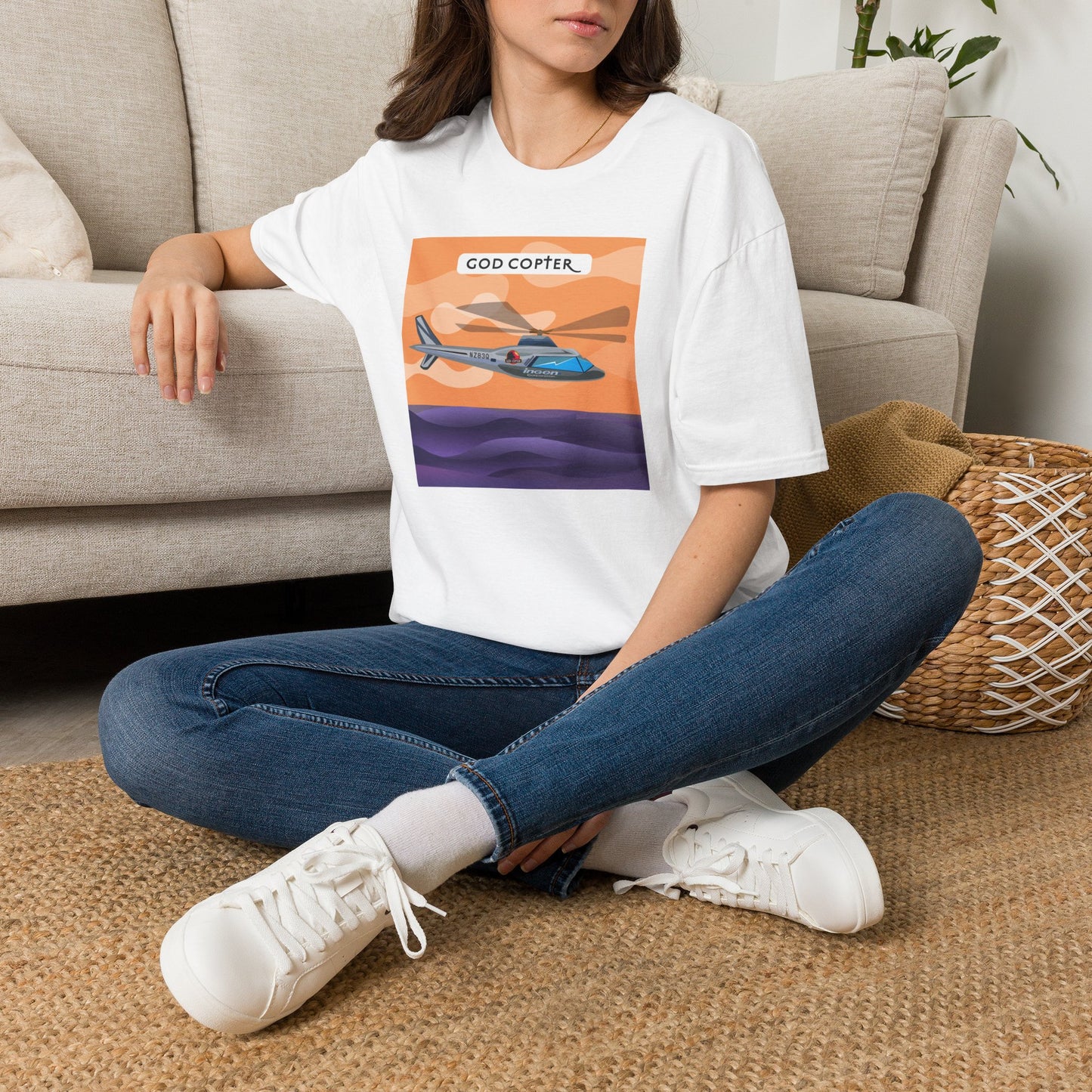 "God Copter" - Graphic Tee