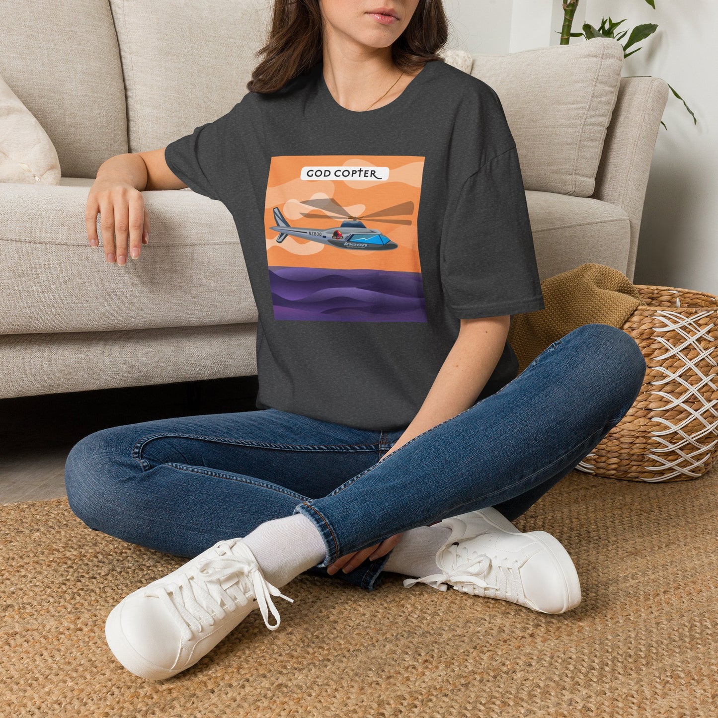 "God Copter" - Graphic Tee