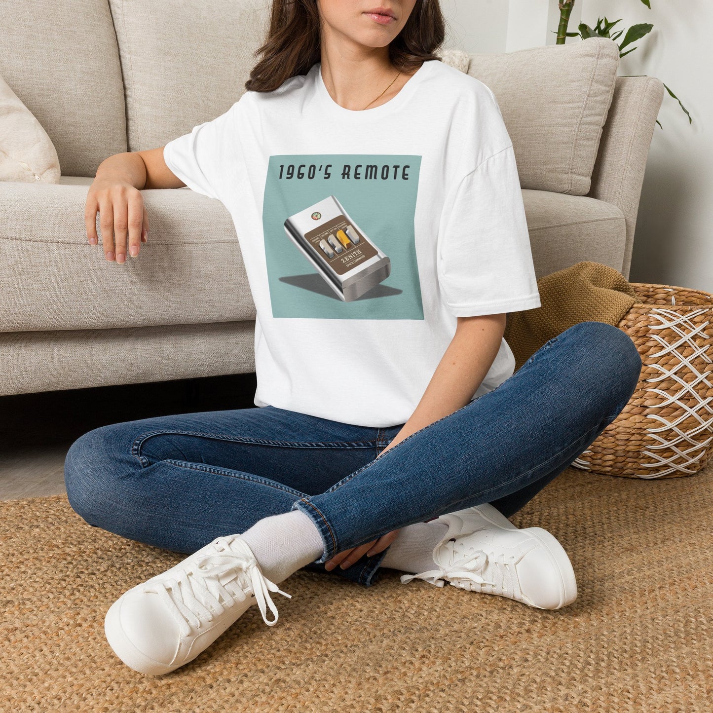 1960s Remote Vintage TV Remote T-Shirt — Retro Electronics Tee