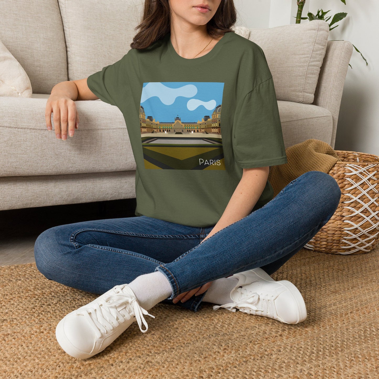 Vintage Louvre Travel Tee