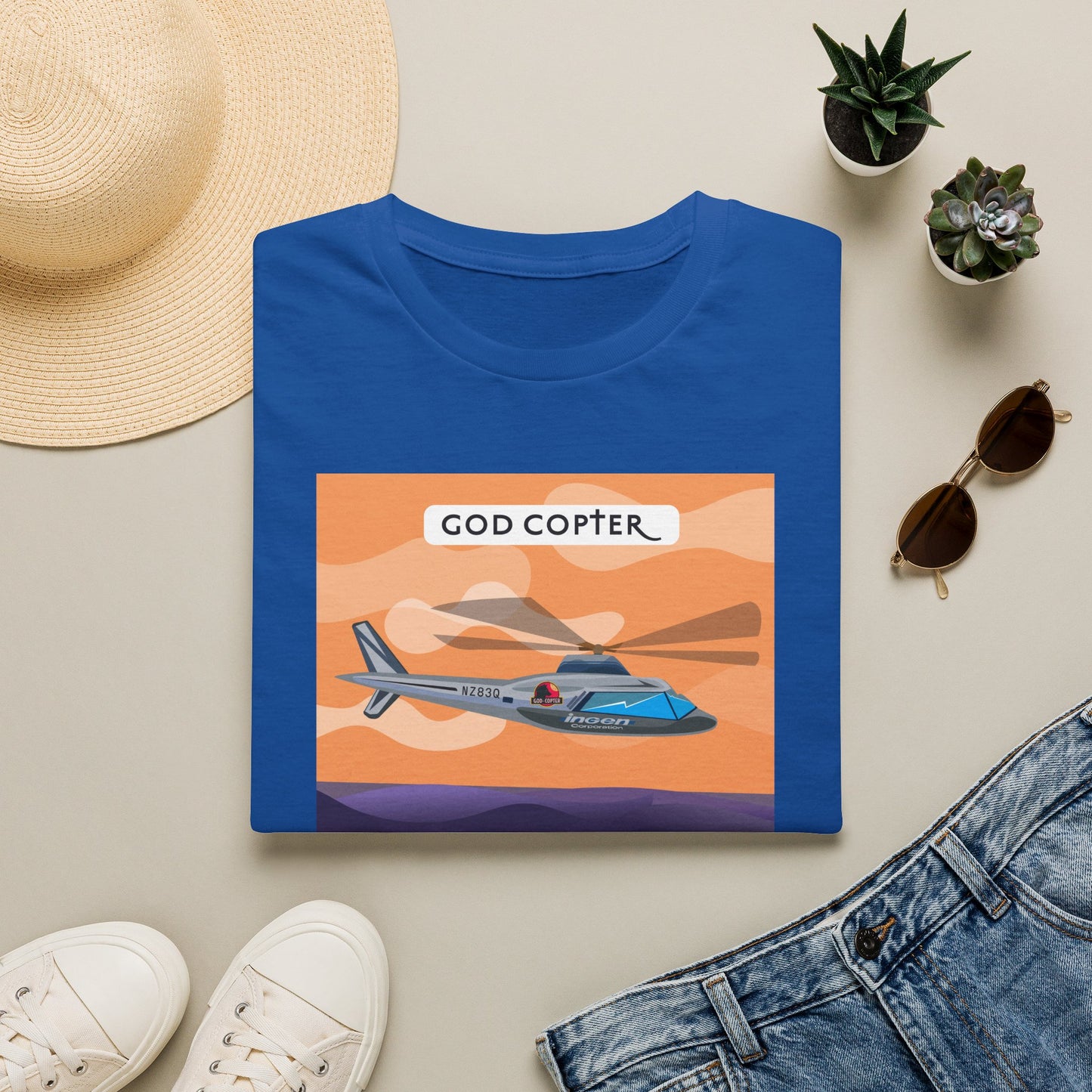 "God Copter" - Graphic Tee