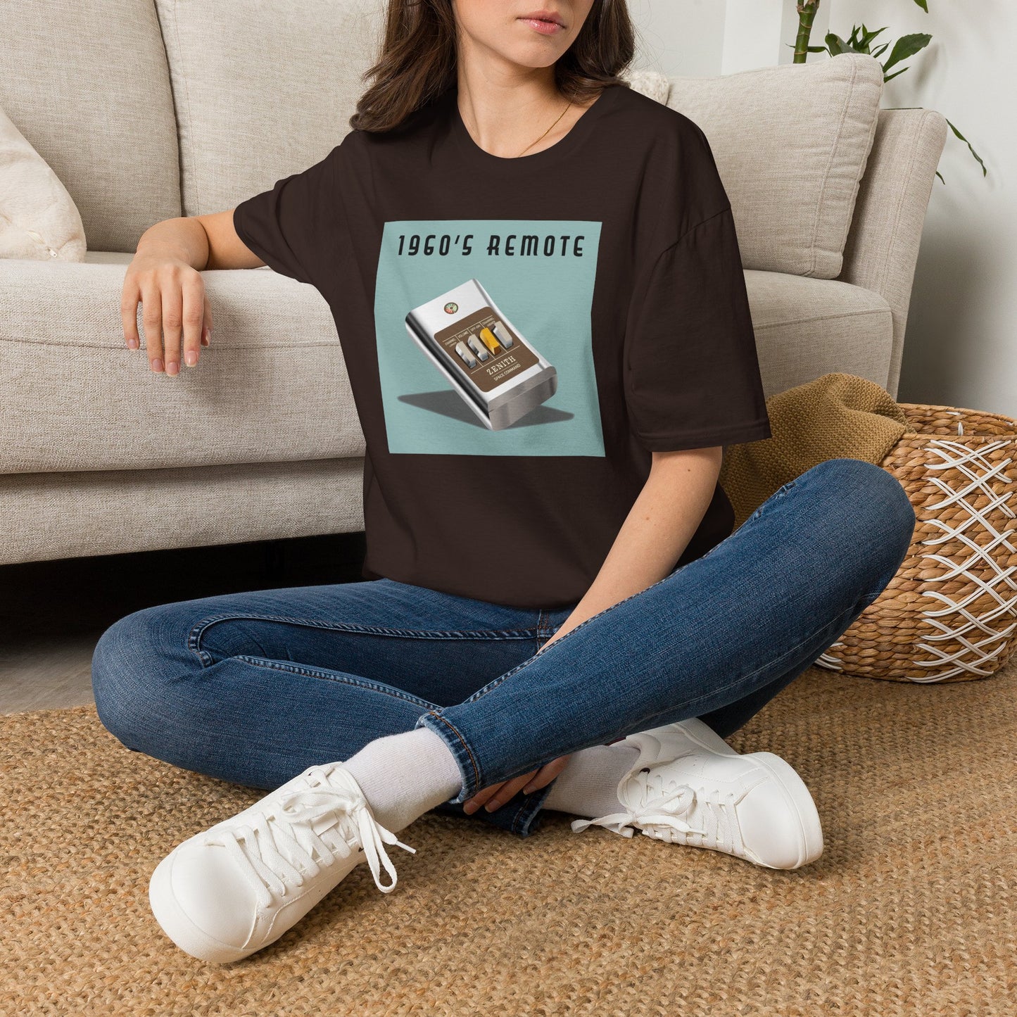 1960s Remote Vintage TV Remote T-Shirt — Retro Electronics Tee