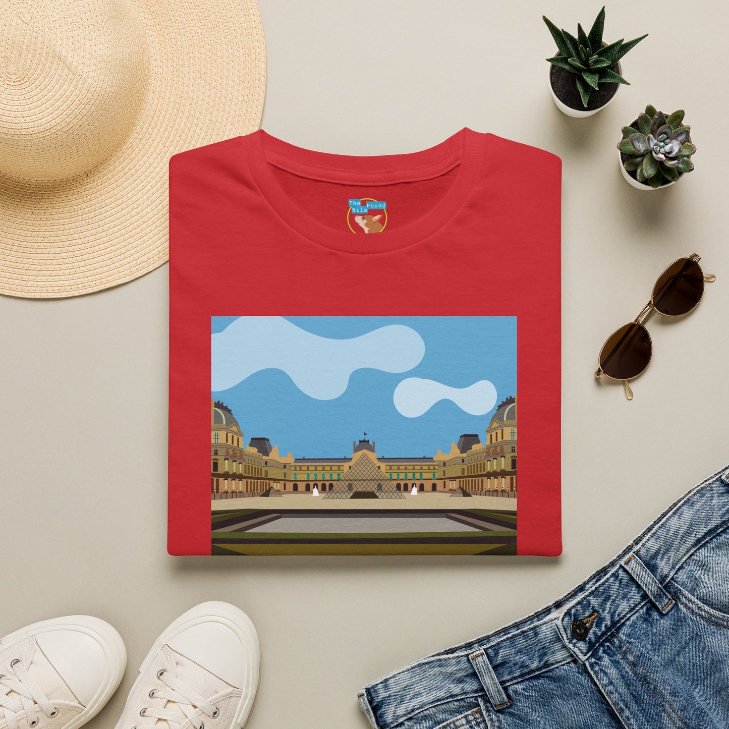 Vintage Louvre Travel Tee